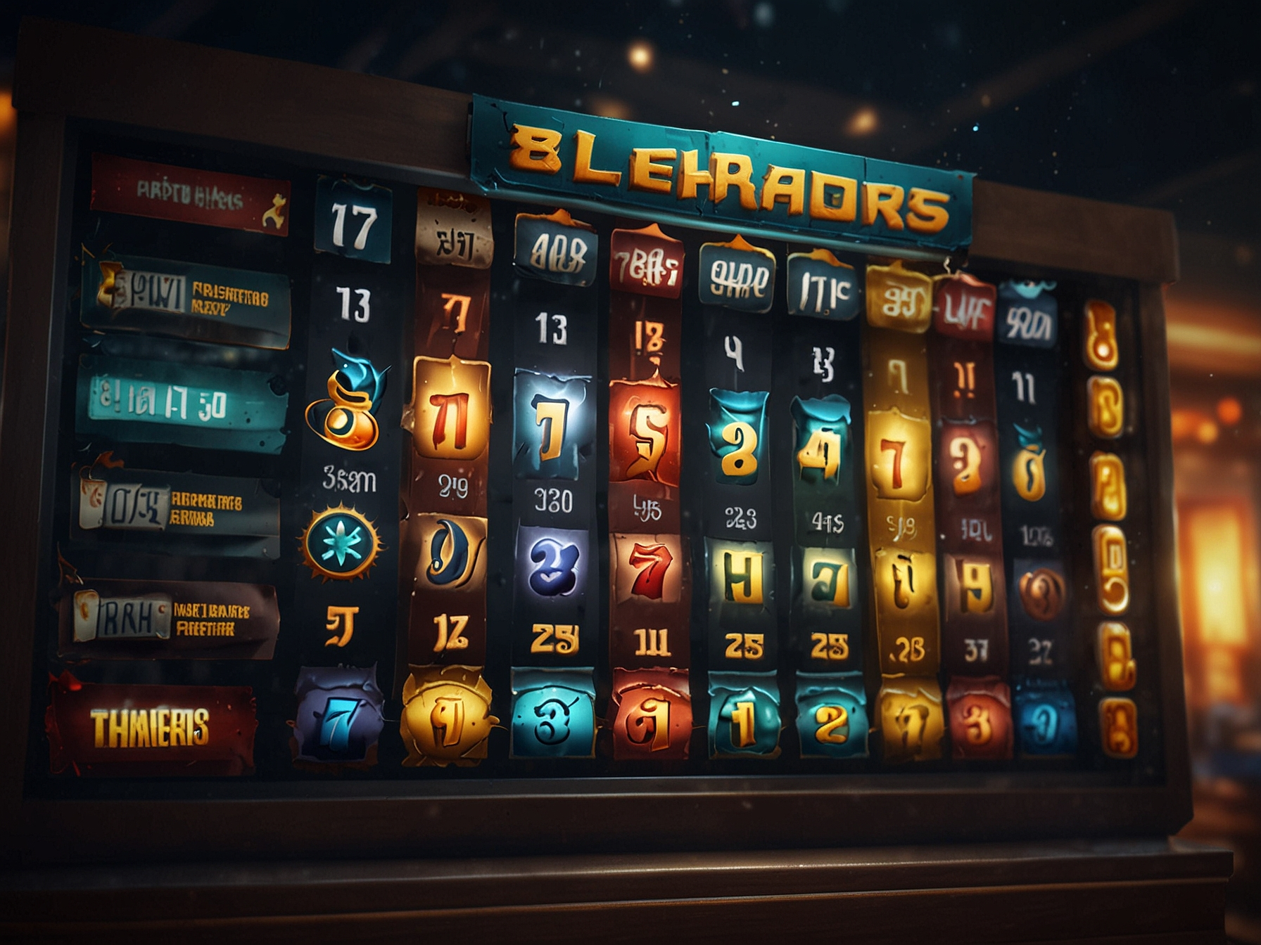 Games promotion visual